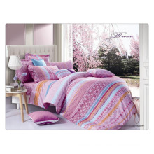 Beautiful luxury 40s 128*68 pigment printing 100% cotton duvet cover